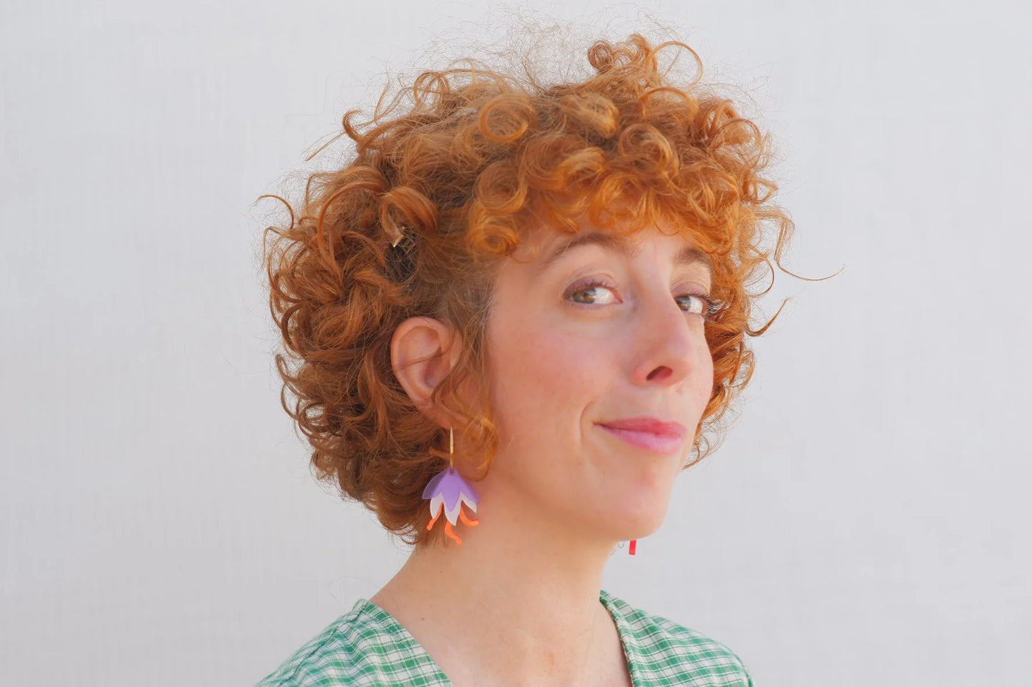 pendientes azafran