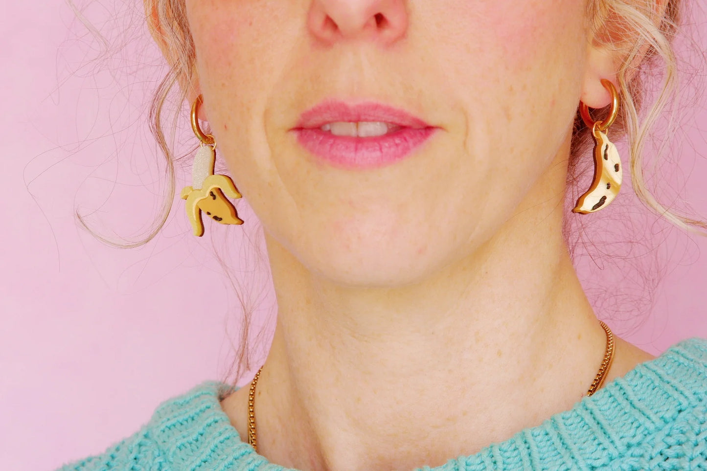 pendientes banana