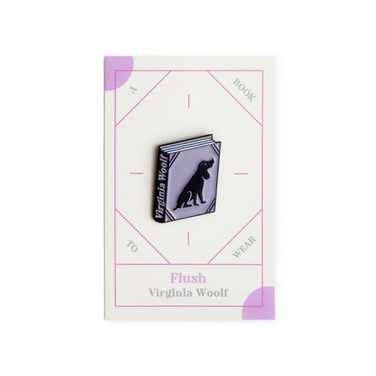 Pin 'Flush' de Virginia Woolf