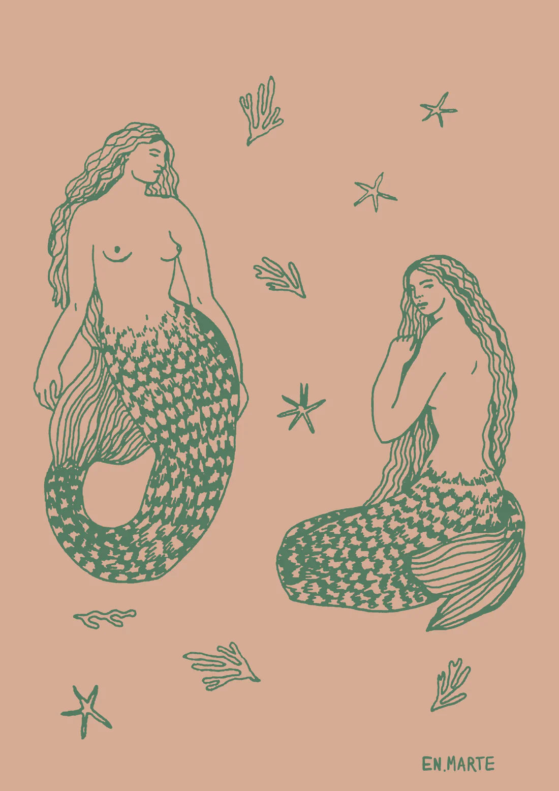 Impressió d'art Una noia al Park Güell