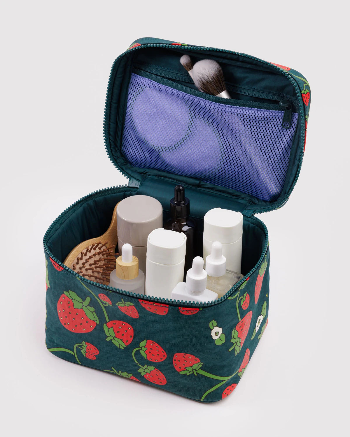 neceser grande strawberry blossom baggu
