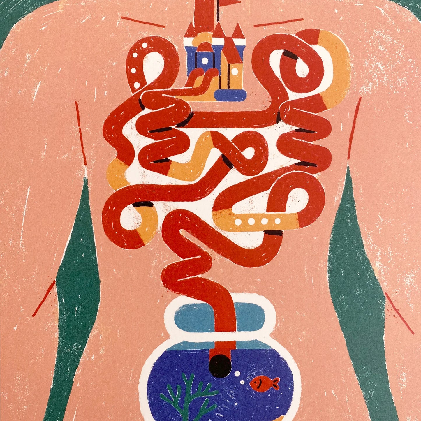 night and day illustration