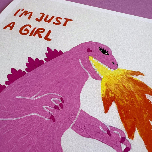ilustracion Just a girl