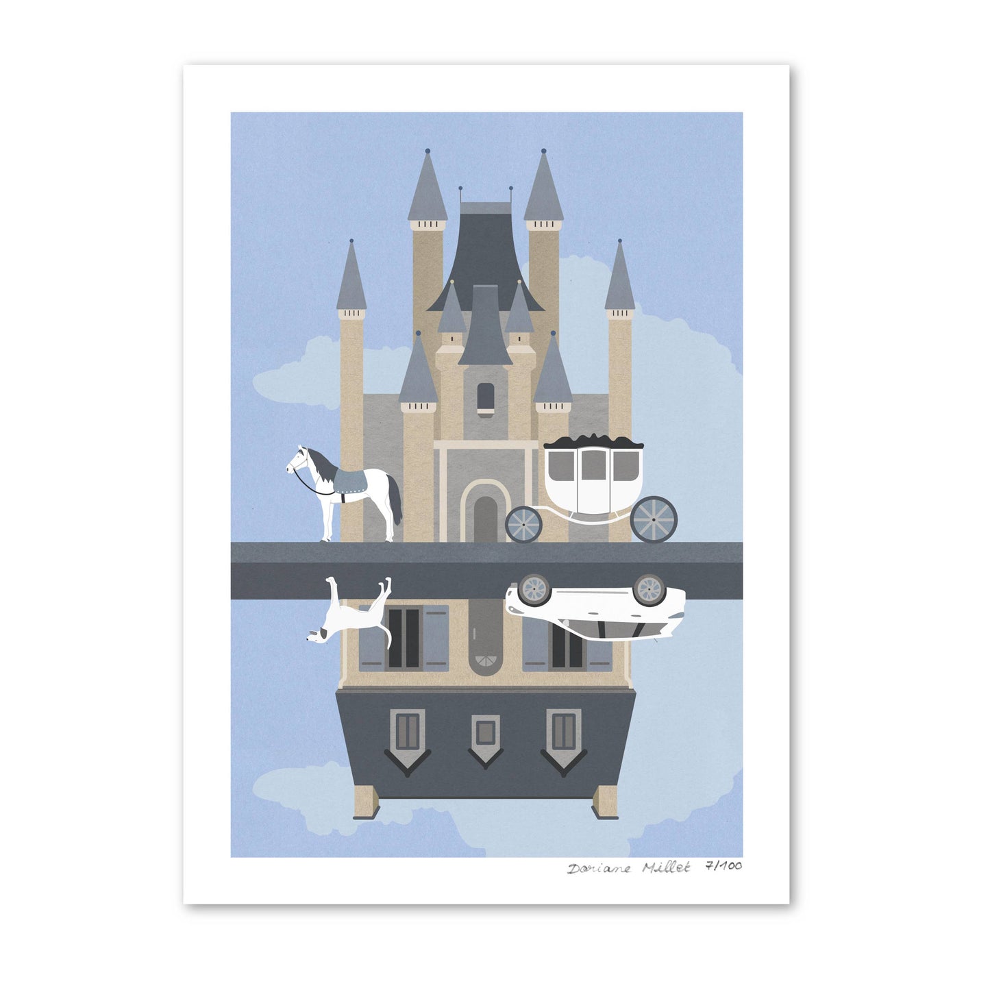 Construcciones | Impresión artística de 13x18 cm | Edición limitada