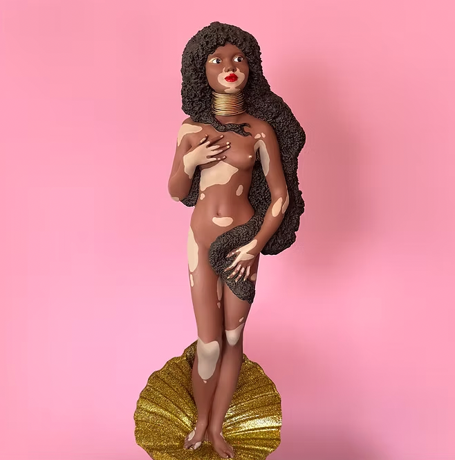 Lámina afro afrodita