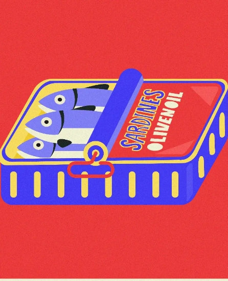 ilustracion sardines