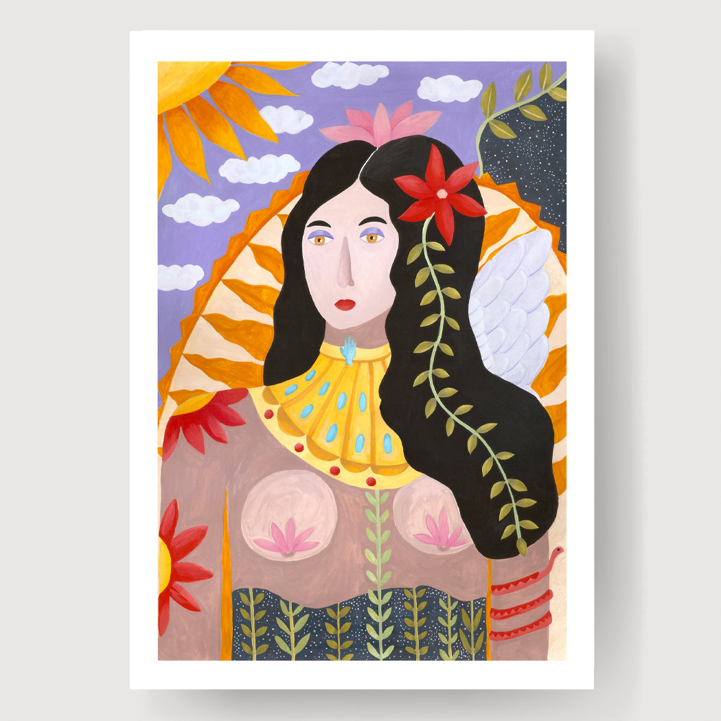 ilustracion diosa