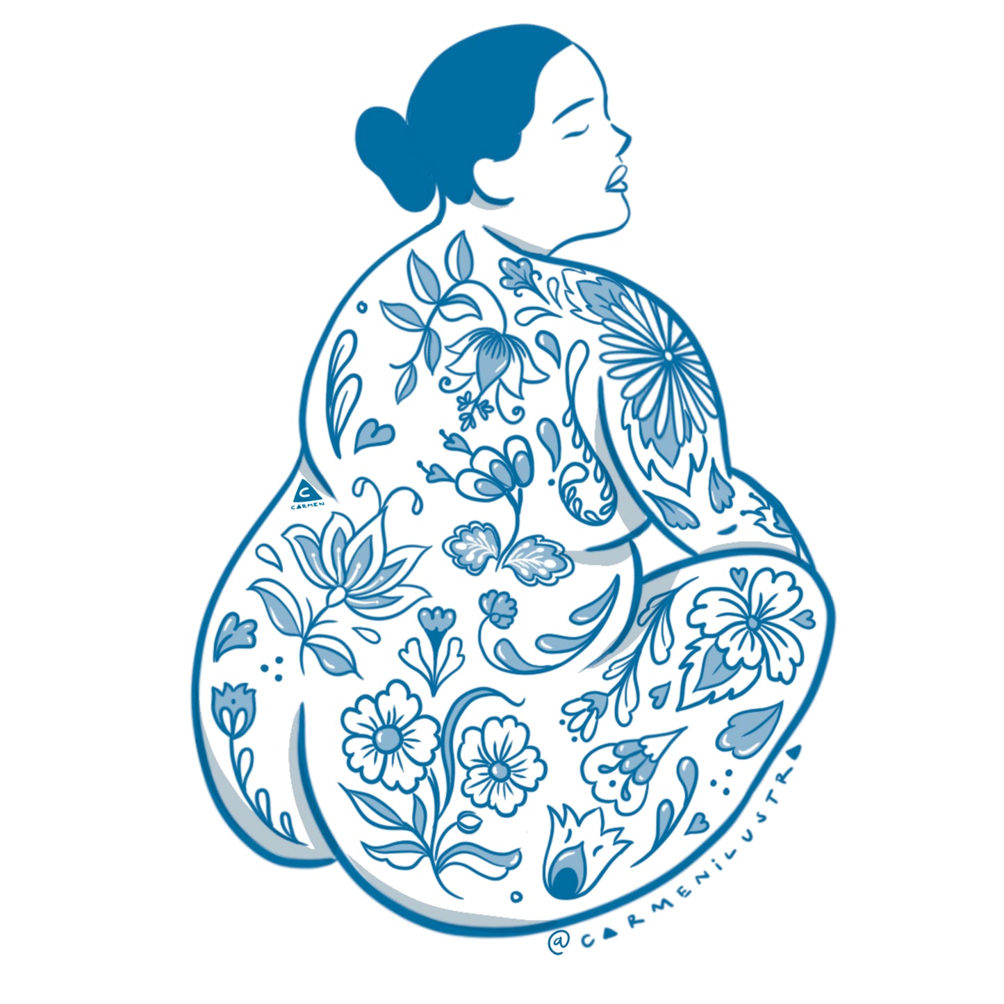 ilustracion de espaldas