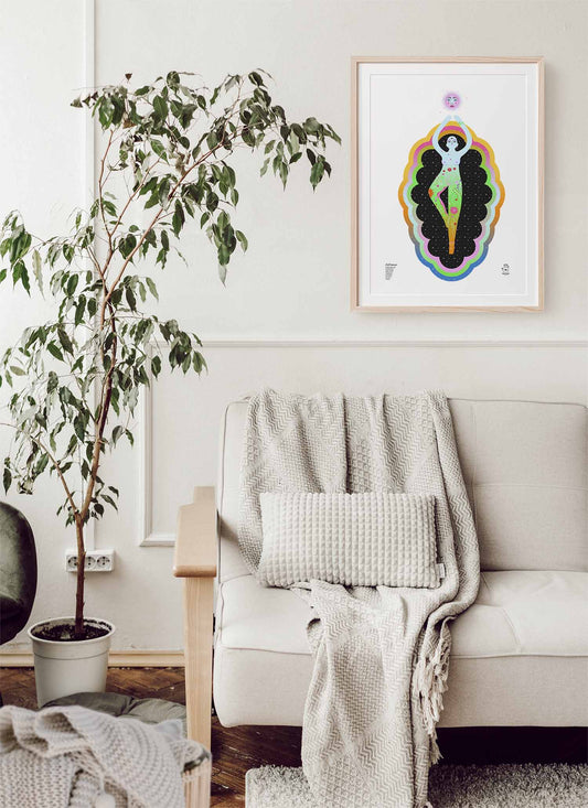 Impressió d'art Intuition Power