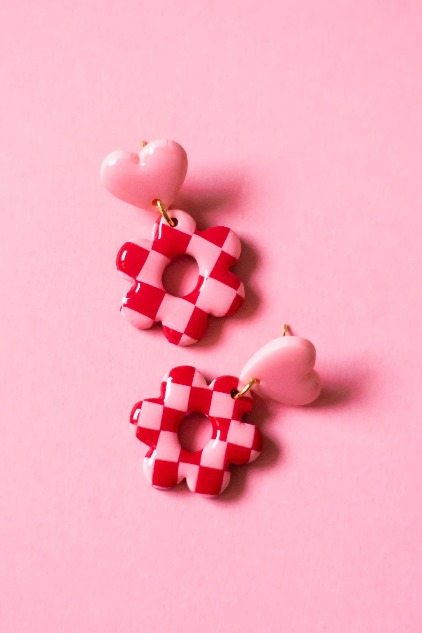 Pendientes Flor Candy rosa – JULIAHACECOSAS | Tienda de diseño Barcelona