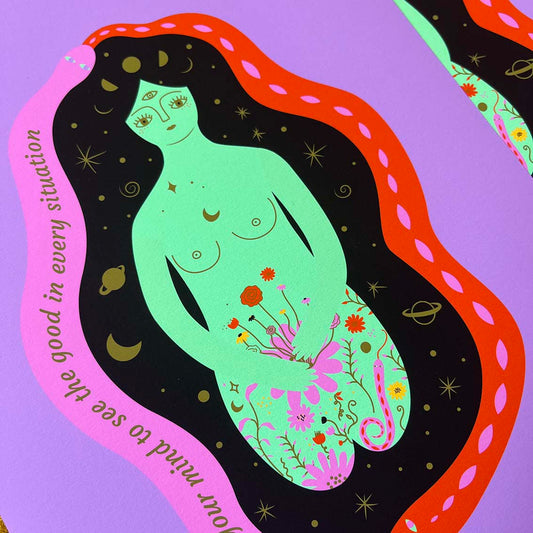 Impressió d'art Intuition Power