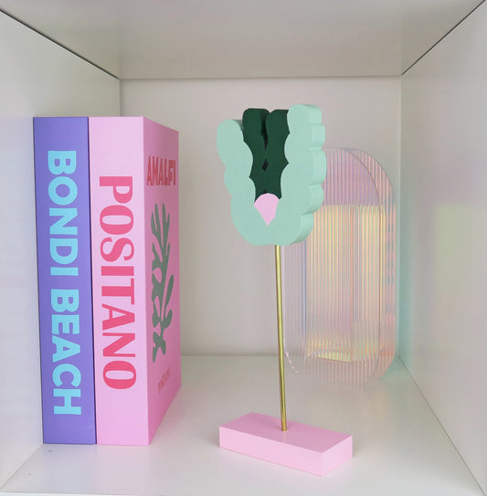 Green Suspended Flower