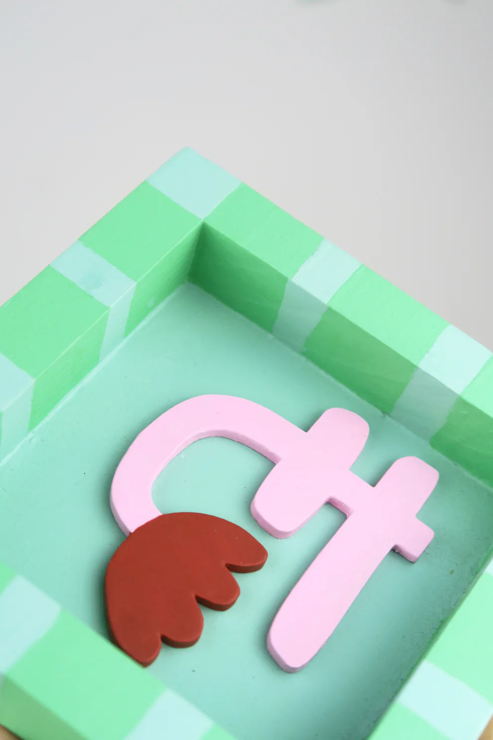 mini cuadro floral feeling good