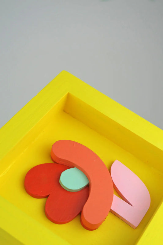 Impressió d'art Una noia al Park Güell