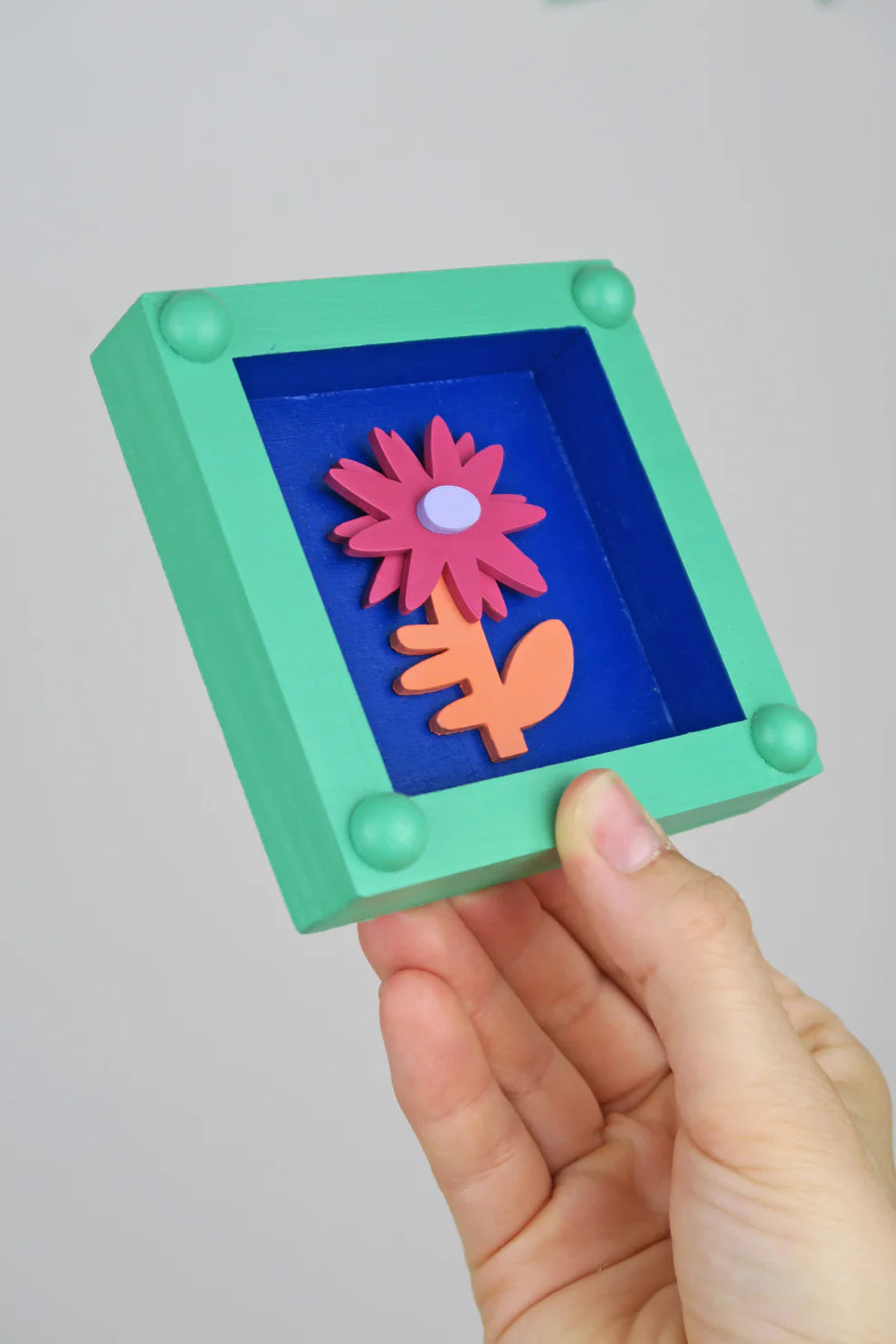 mini cuadro floral Baltimore