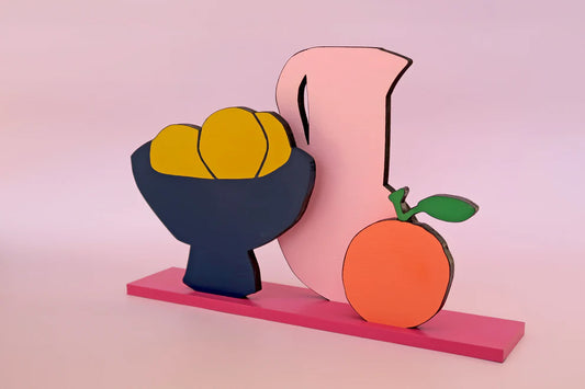 Impressió d'art Una noia al Park Güell