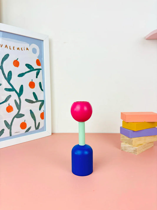 candelabro midi fucsia