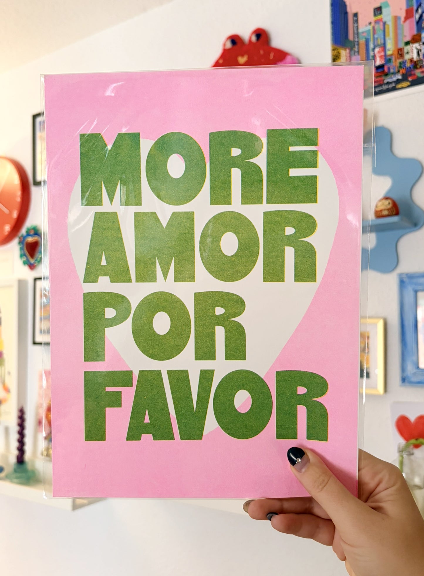 Riso More amor – Ilustración original de Laura Ortiz | Leopardo Leopardi Barcelona
