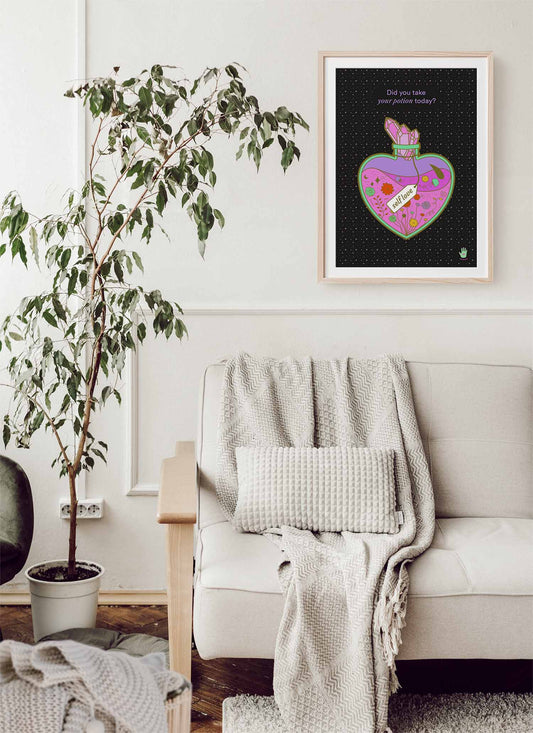 Impressió d'art Intuition Power