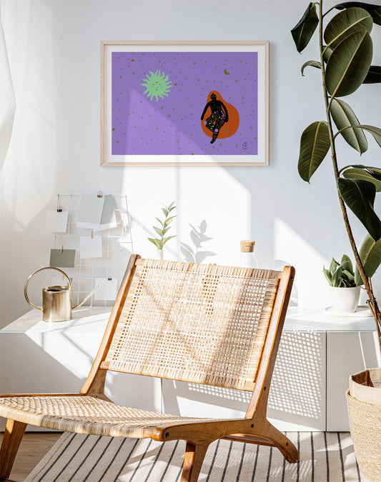 Impressió d'art Intuition Power