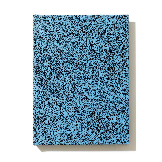 libreta azul tapa dura