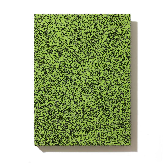 libreta verde tapa dura