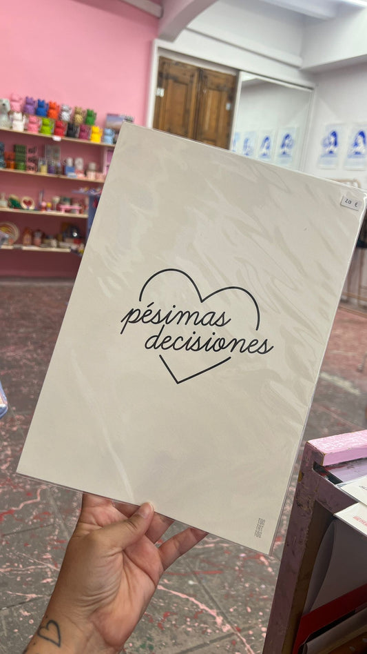 ilustracion pesimas decisiones