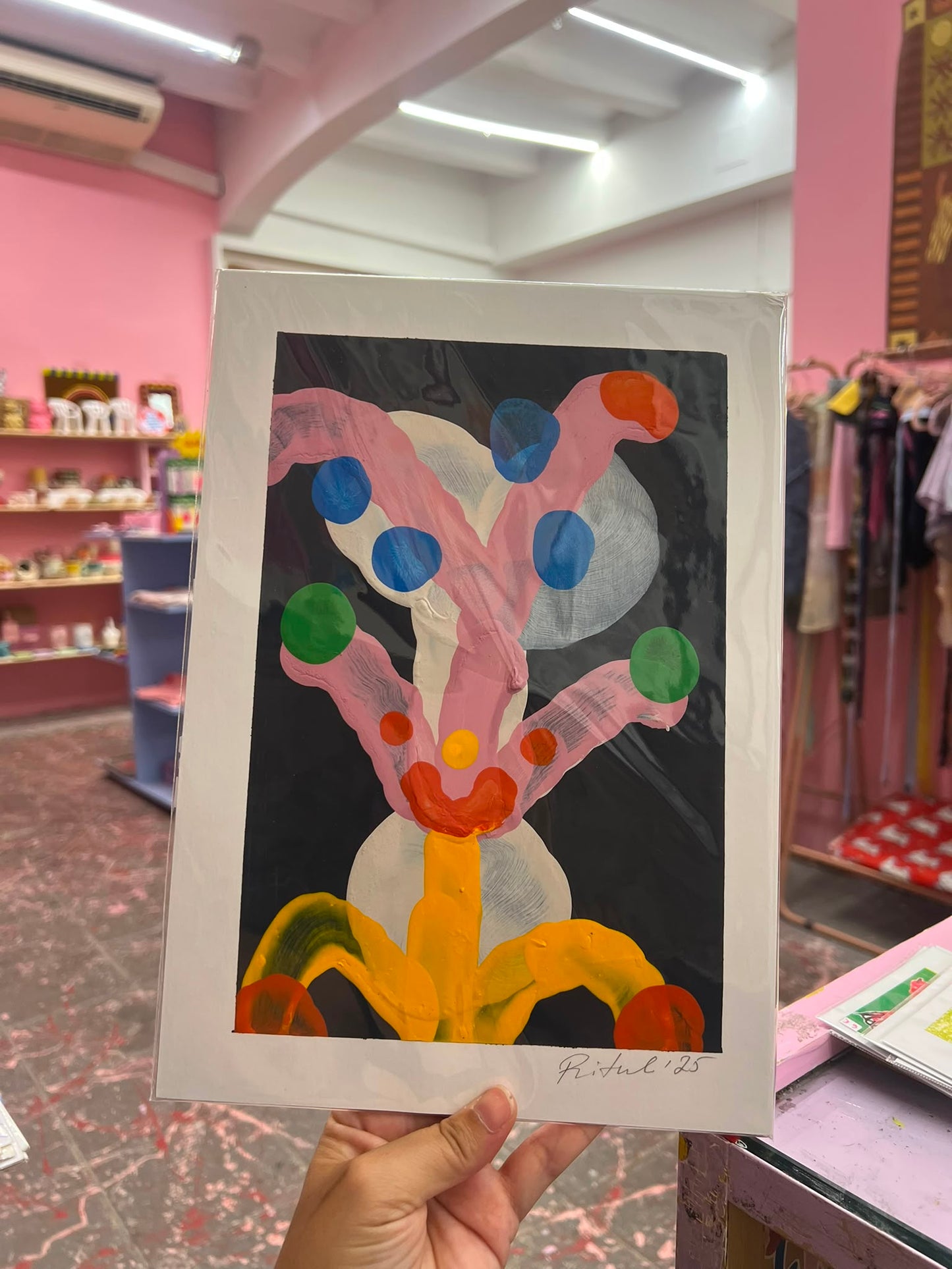 ilustracion original monstruito 8