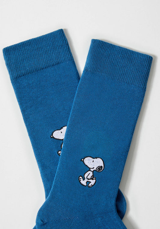 BESOCKS - BeSnoopy Bordado - 100% Organic Cotton Socks