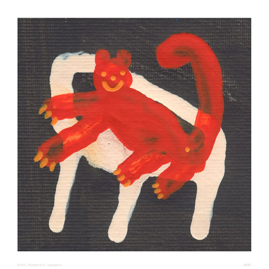 Impressió d'art Una noia al Park Güell