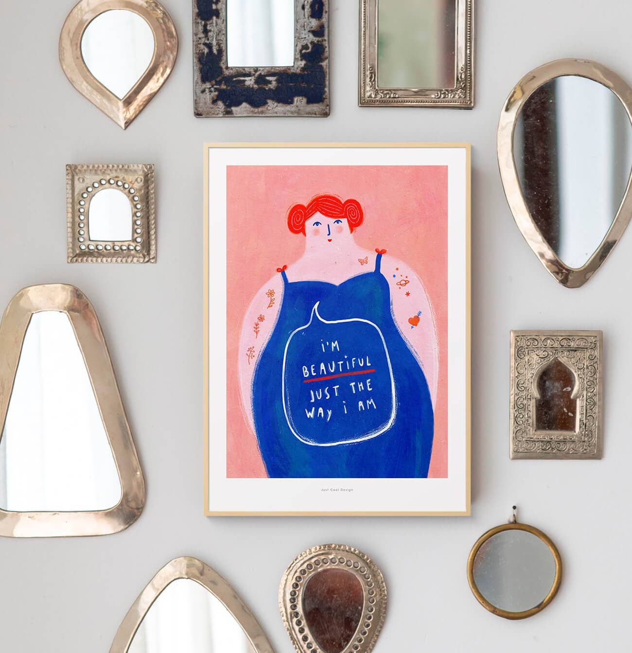 ilustracion Soy hermosa