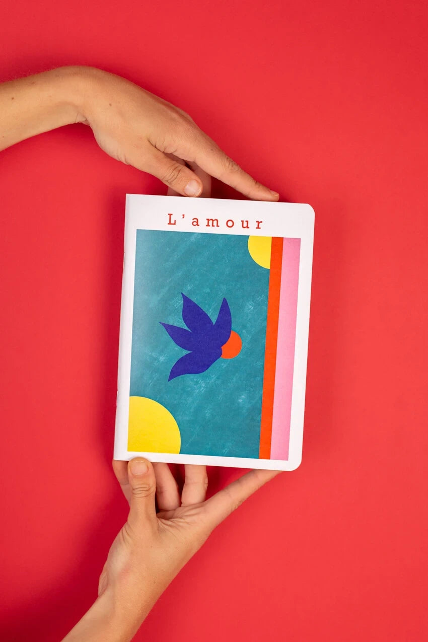 Cuaderno A5 reversible L’amour - DICHE