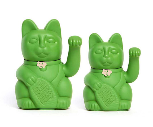 luckycat verde oscuro