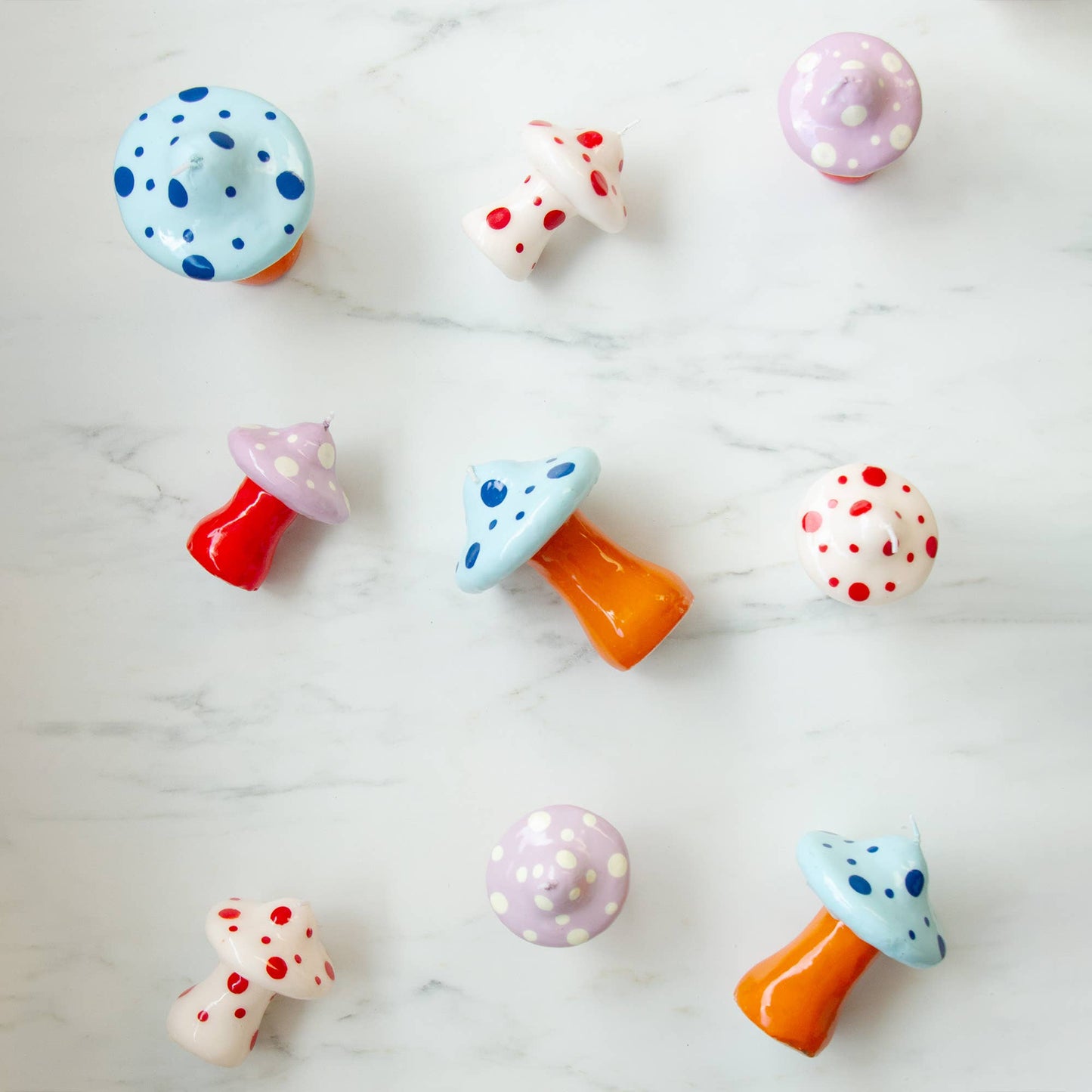 vela de hongo pequeño rosa