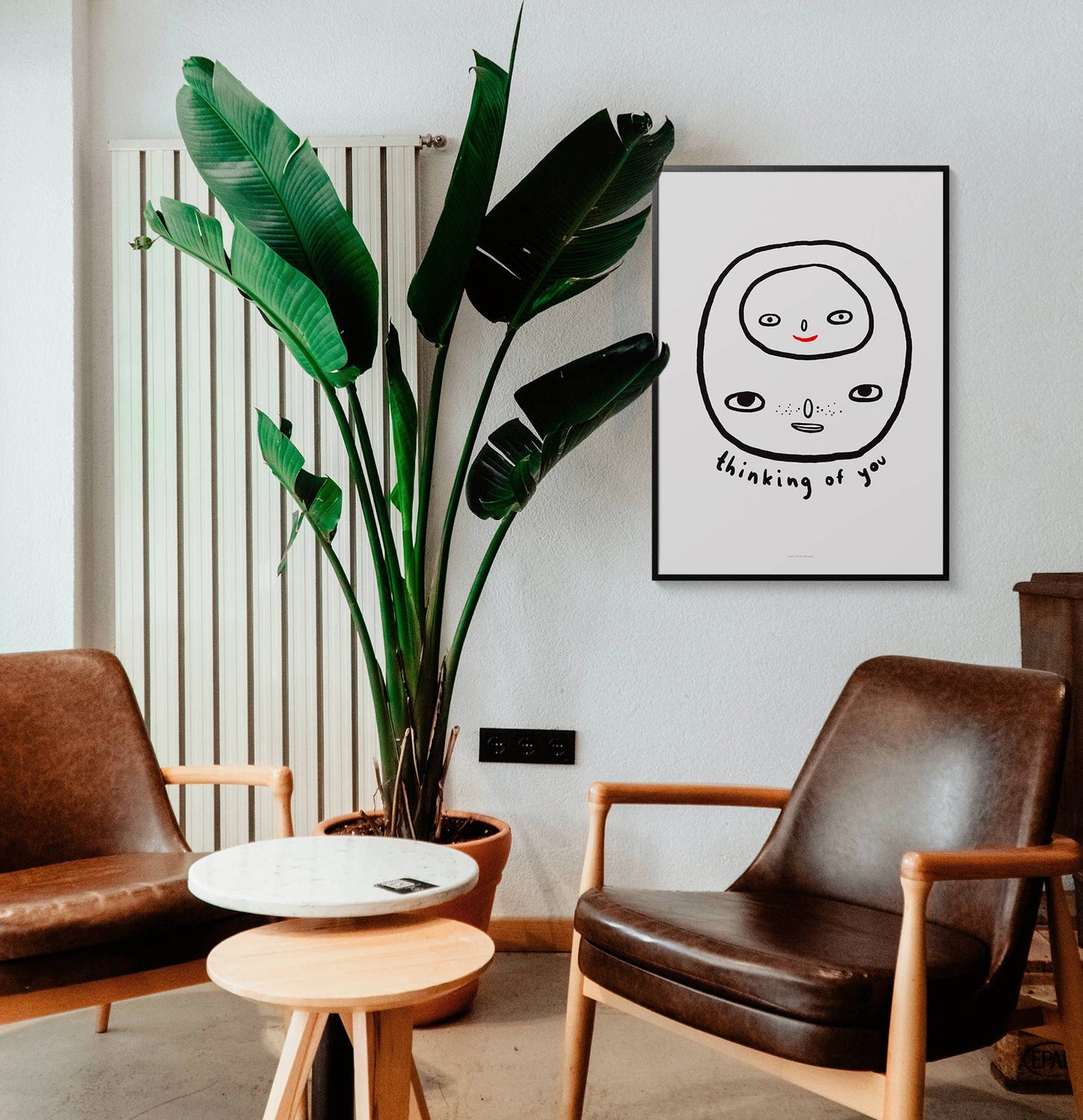 Ilustracion Pensando en Ti