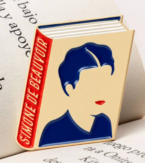 Pin Simone de Beauvoir