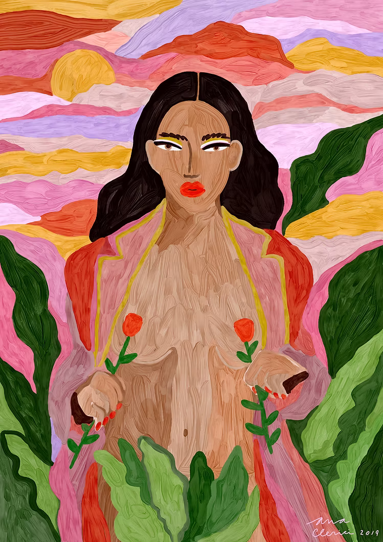 ilustración amaneceres