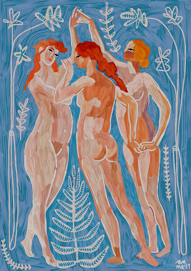 ilustración Spring - my version of Botticelli