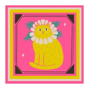 ilustracion daisy cat