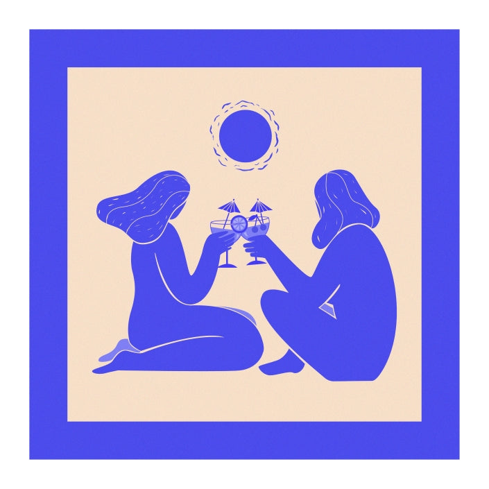 ilustracion lets drink