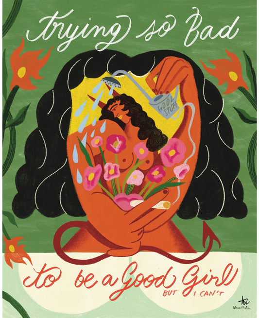 Good Stuff – ilustración original de Istriceillustra | Leopardo Leopardi Barcelona