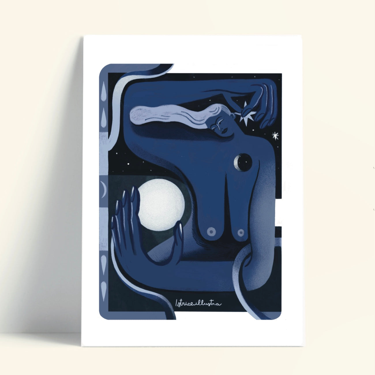 night and day illustration