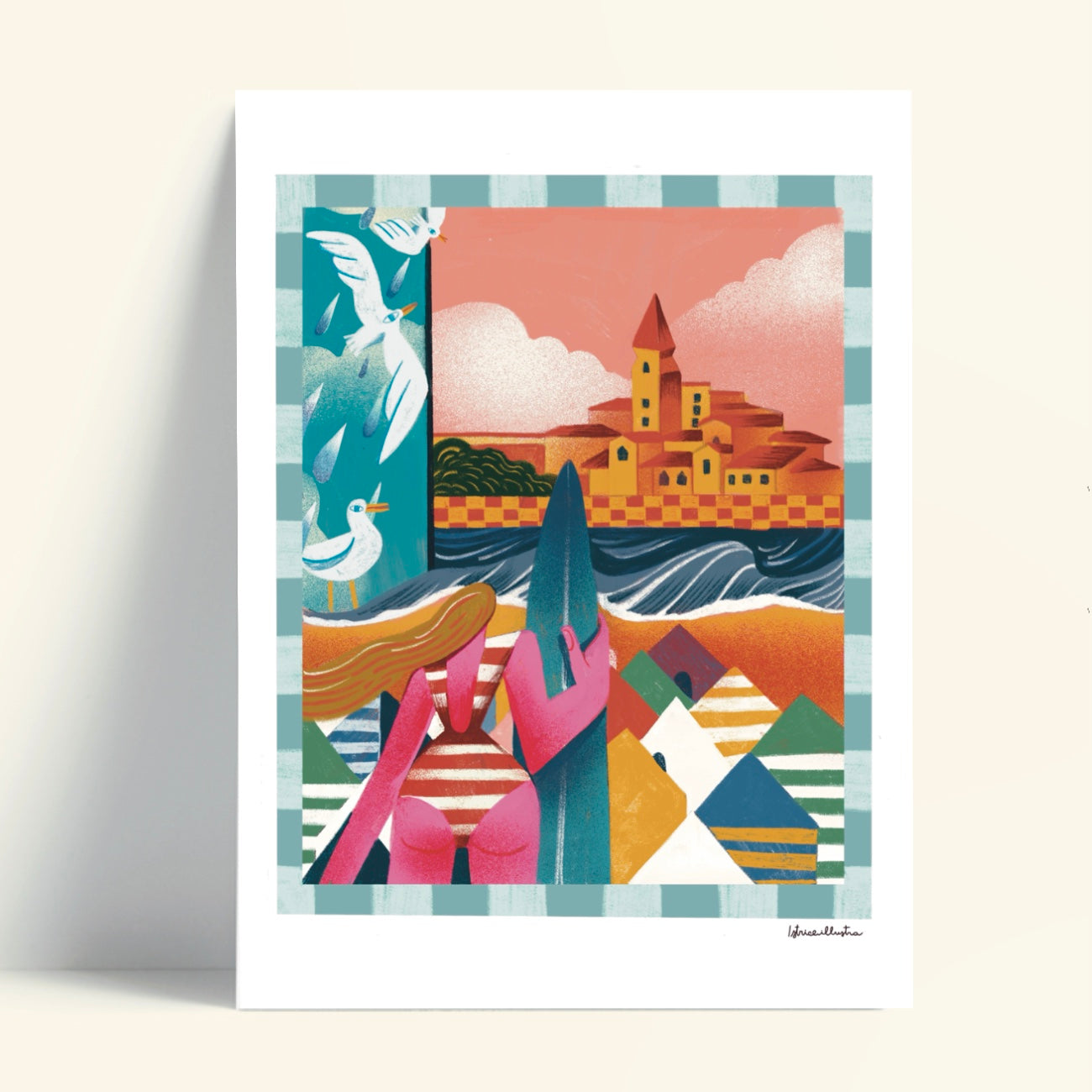 night and day illustration