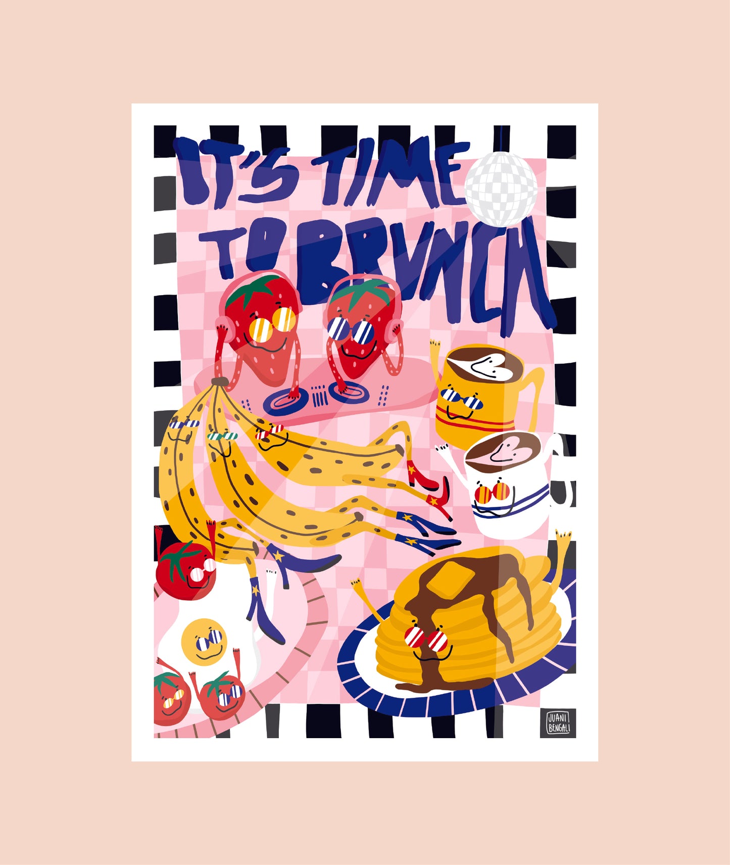 ilustracion time to brunch