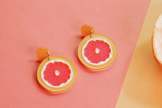 pendientes pomelo