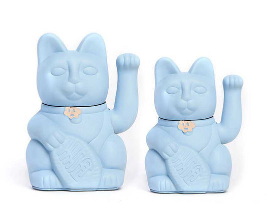 luckycat azul claro