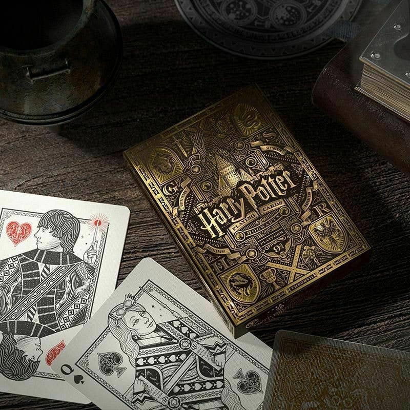 Juego de cartas Harry Potter Hufflepuff Yellow Theory11
