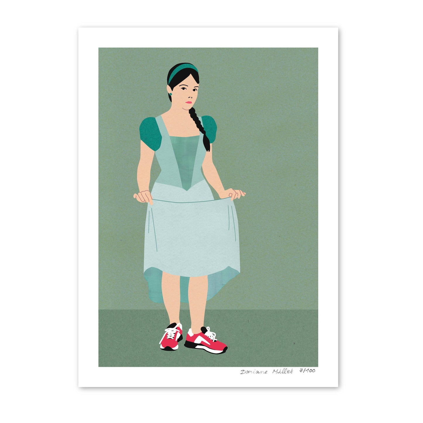 Pies en el suelo | Impresión 13x18 cm | Edición limitada