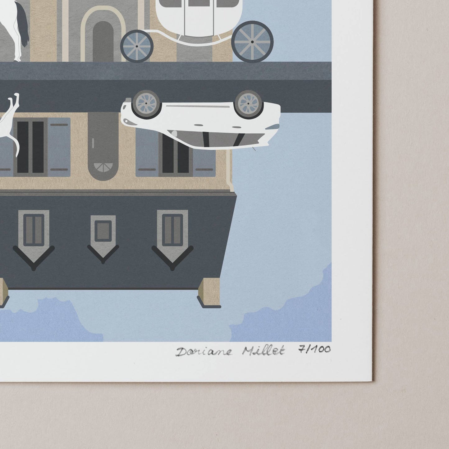 Construcciones | Impresión artística de 13x18 cm | Edición limitada