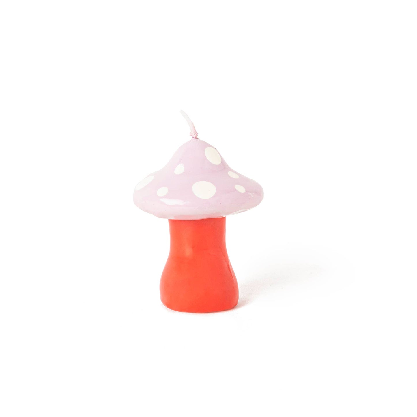 vela de hongo pequeño rosa